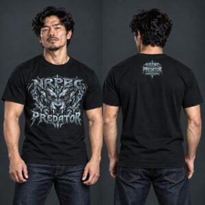 NRPBC Predator Combat T-Shirt with metallic predator graphic