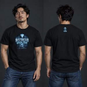 NRPBC T-Shirt Restricted Green Zone black graphic T-shirt