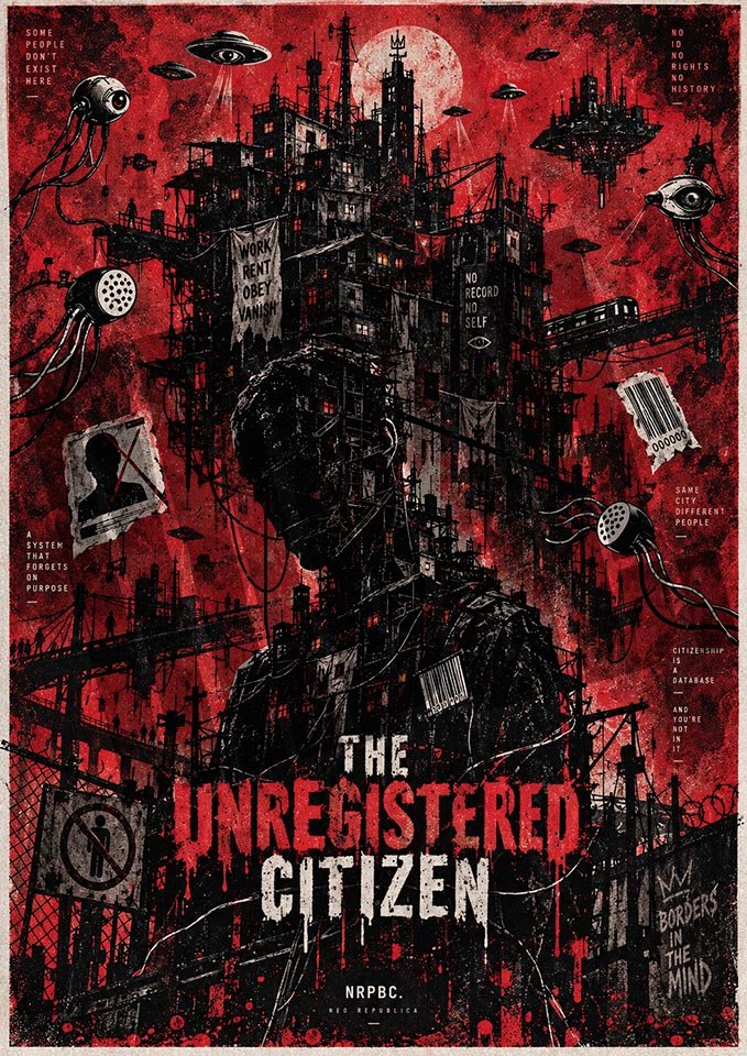 THE UNREGISTERED CITIZEN - ART PRINT